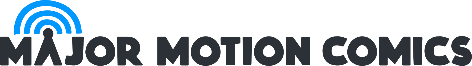 The Major Motion Comics logo.