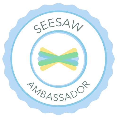 Certified Seesaw Ambassador badge.